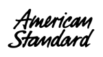 American Standard logo – brand serviced by Home Therapist